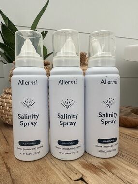 NEW! Allermi 3 Pack All-Natural Salinity Spray